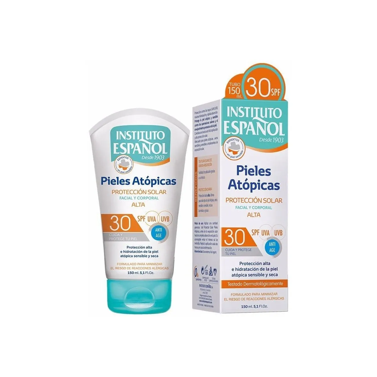 Piel Atópica Protección Solar Facial Y Corporal Spf30