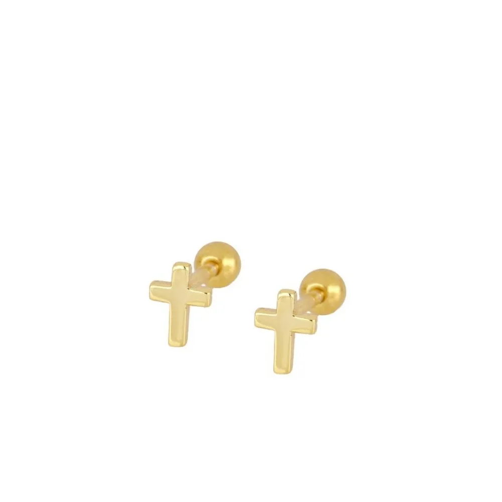 Piercing Cruz Oro
