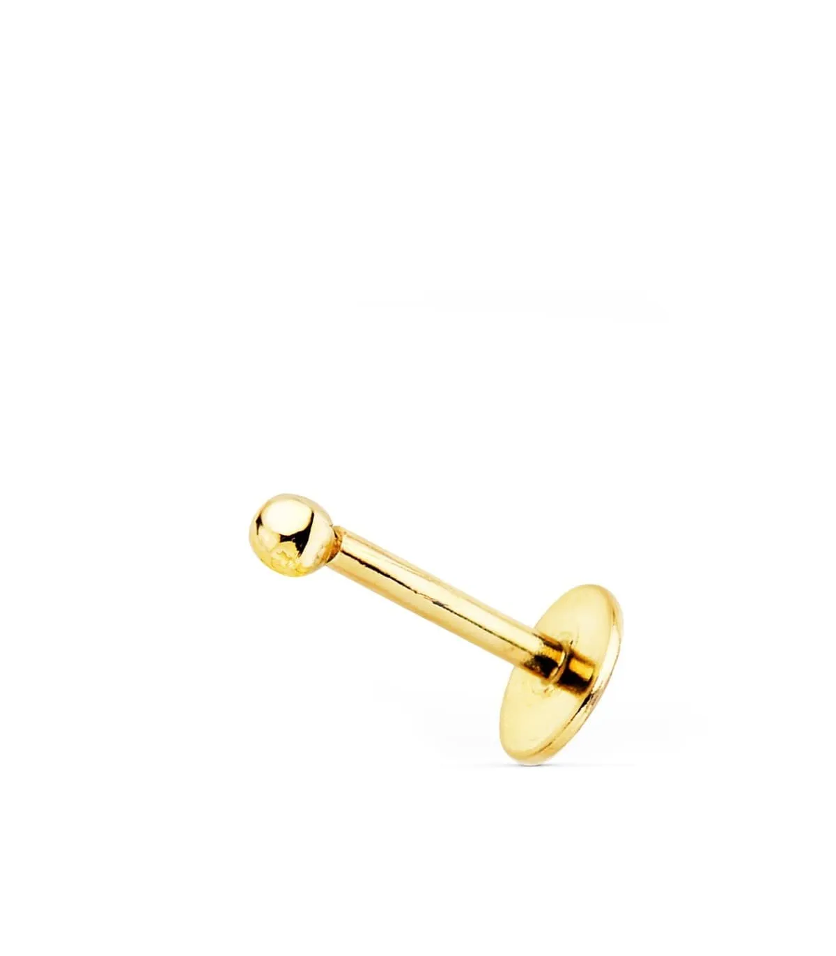 Piercing d'oreille Or Jaune 18K Boule