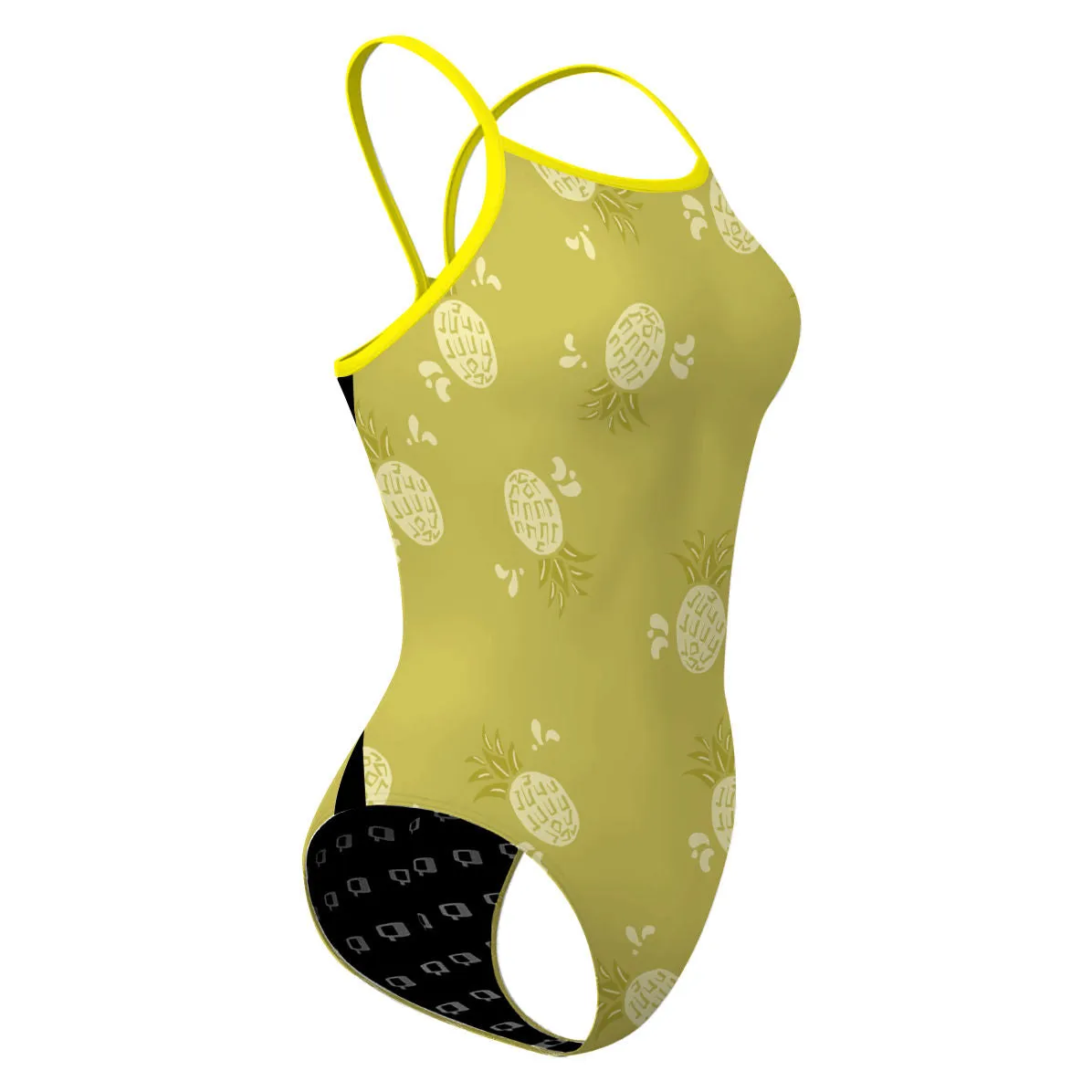 PINEAPPLE  SKINNY STRAP SWIMSUIT