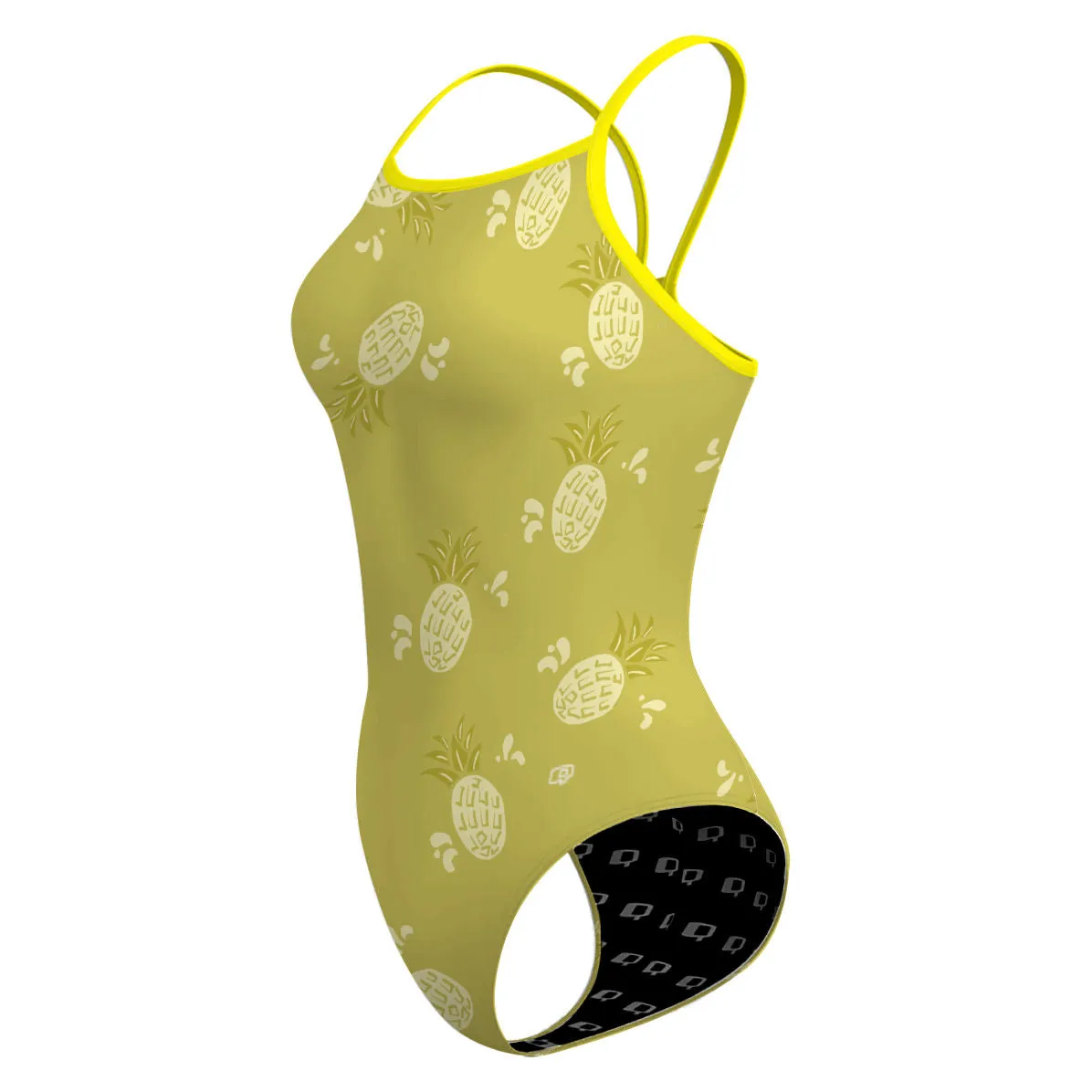 PINEAPPLE  SKINNY STRAP SWIMSUIT
