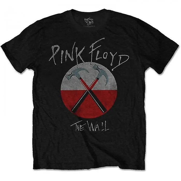 Pink Floyd Unisex Adult The Wall Hammer Logo camiseta
