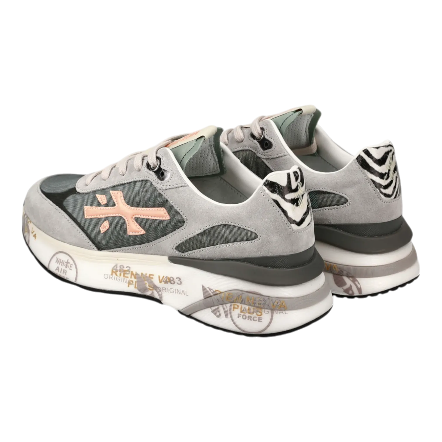 PREMIATA MOERUND6992 OLIVE / GREY FOR WOMEN