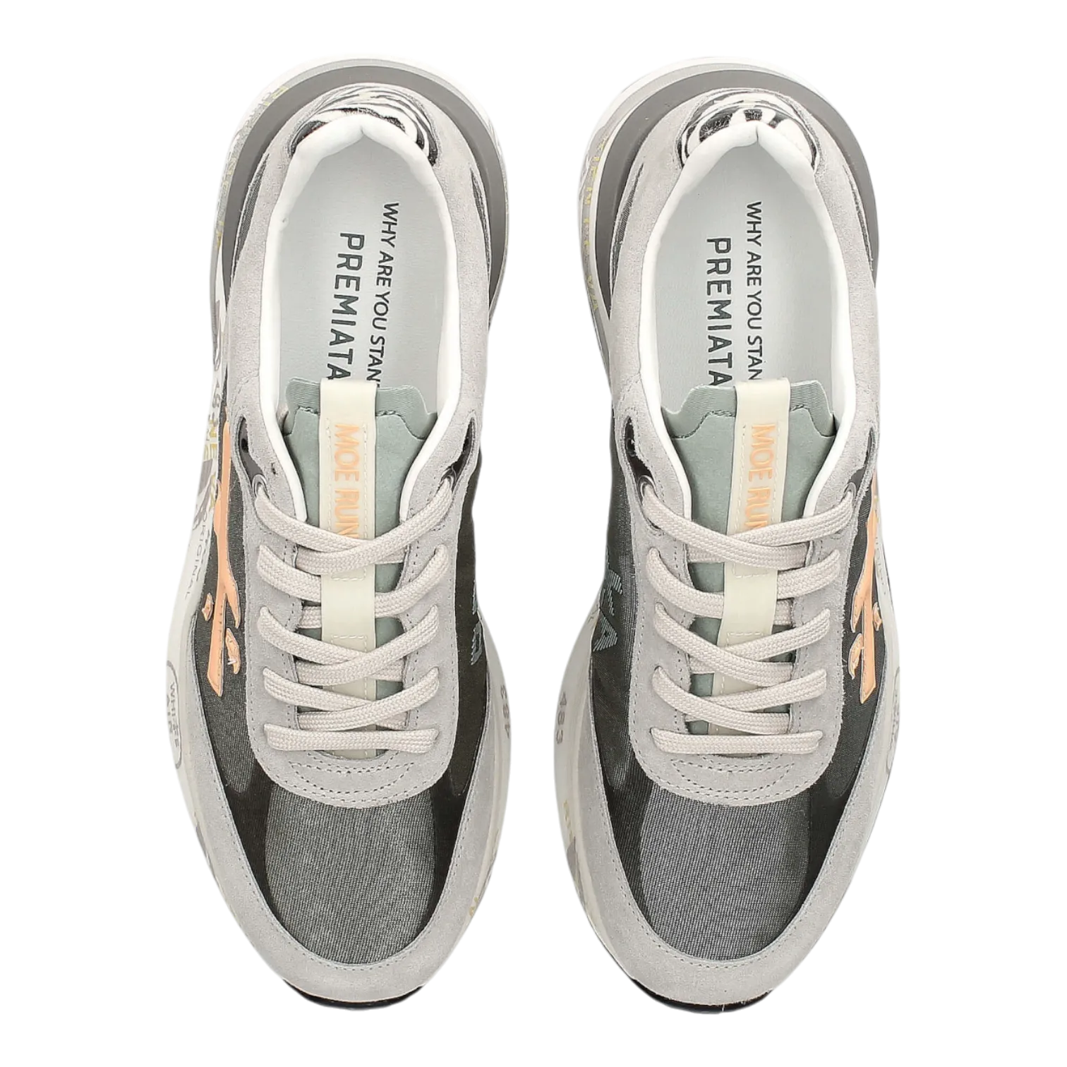 PREMIATA MOERUND6992 OLIVE / GREY FOR WOMEN