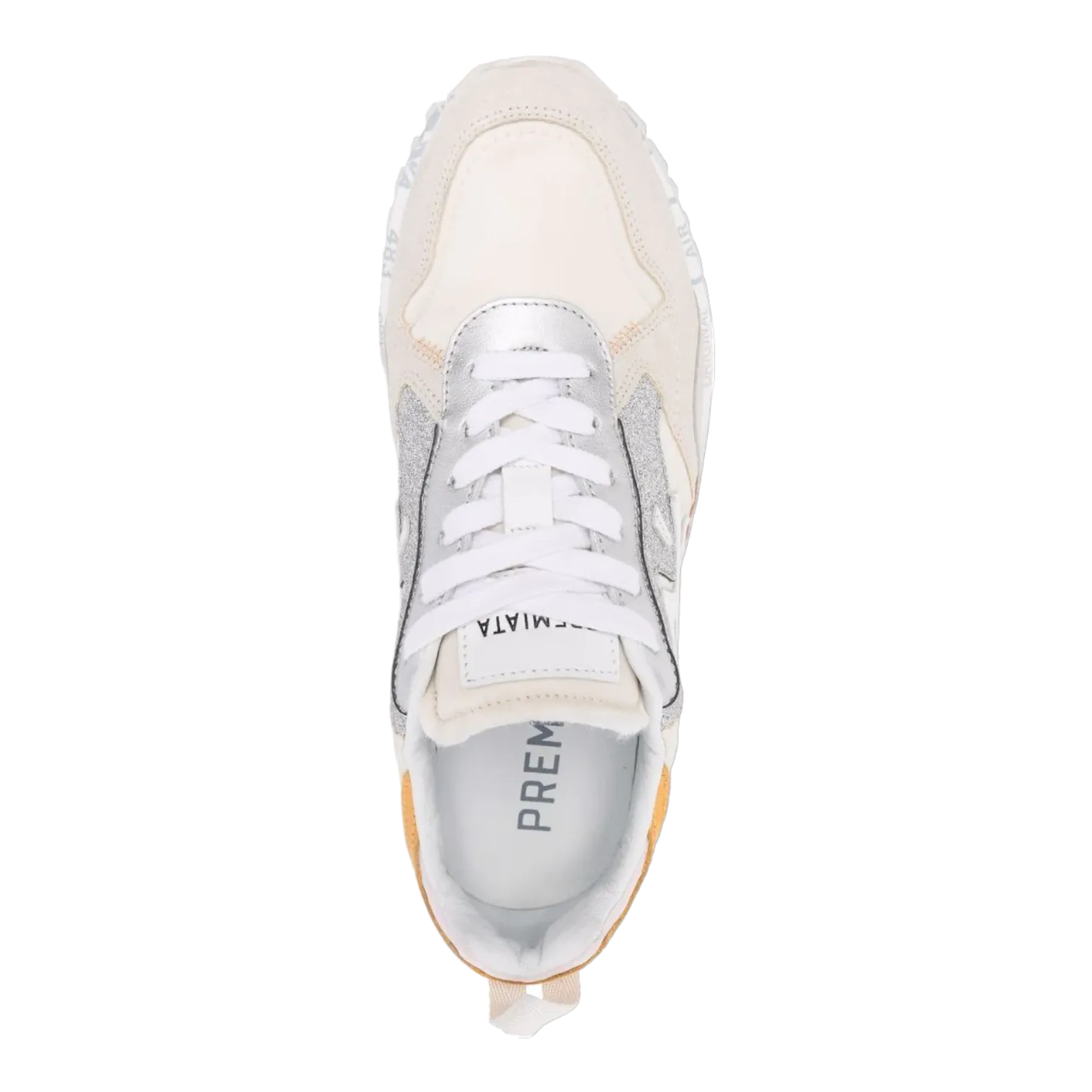 PREMIATA RUN SEA D LEATHER WHITE/SALMON FOR WOMEN RUNSEAD5805