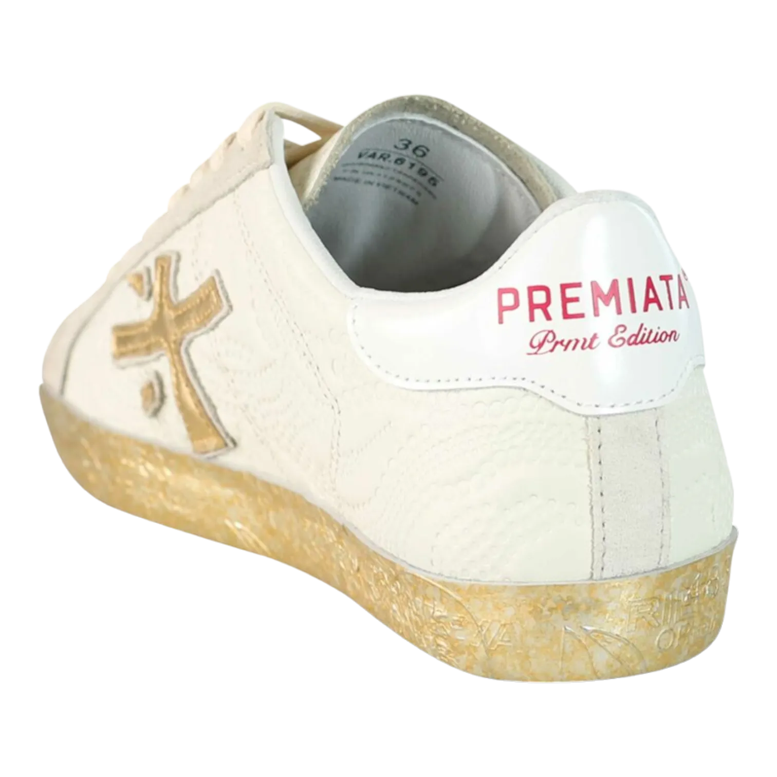 PREMIATA STEVEN D BEIGE AND GOLD FOR WOMEN STEVEND6195
