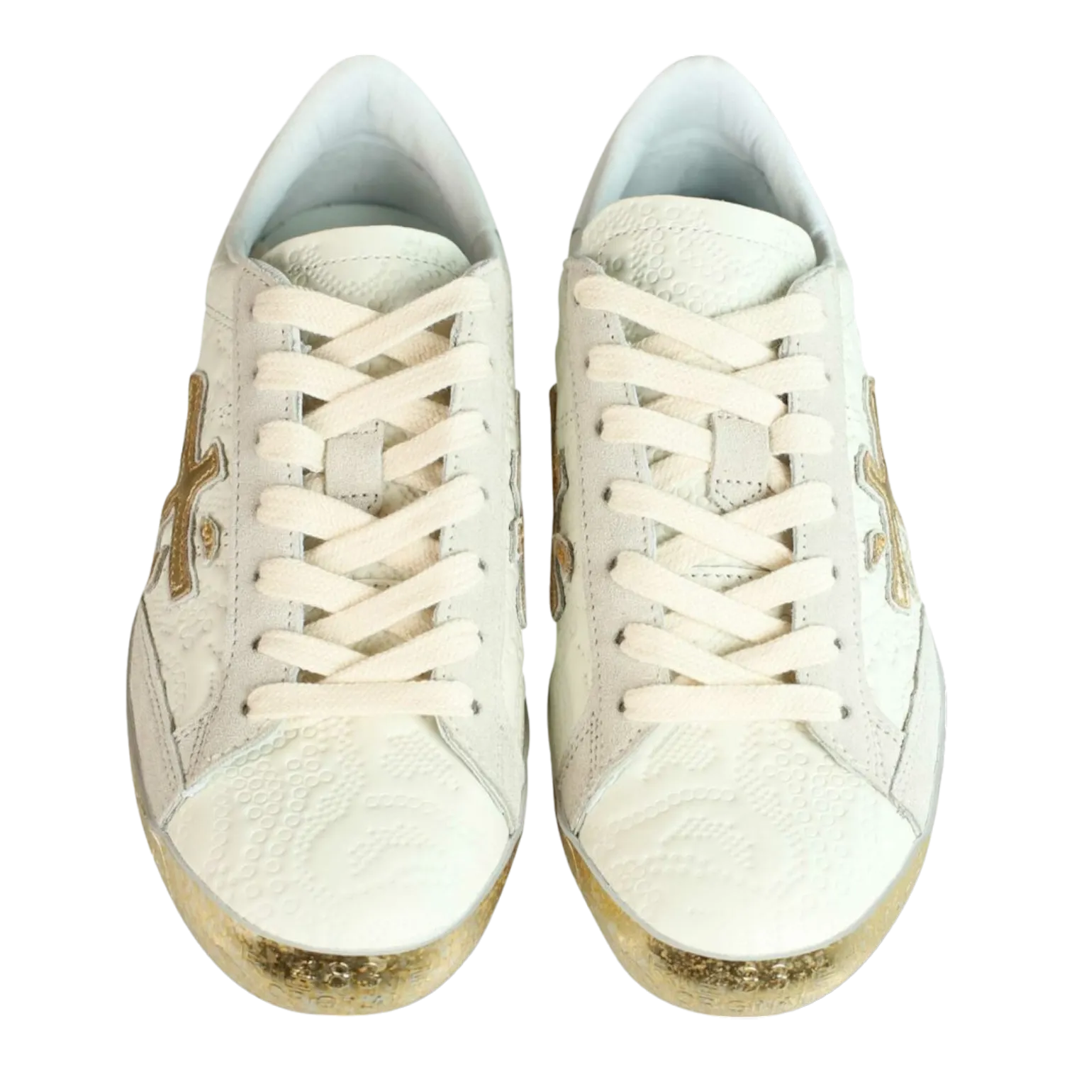 PREMIATA STEVEN D BEIGE AND GOLD FOR WOMEN STEVEND6195