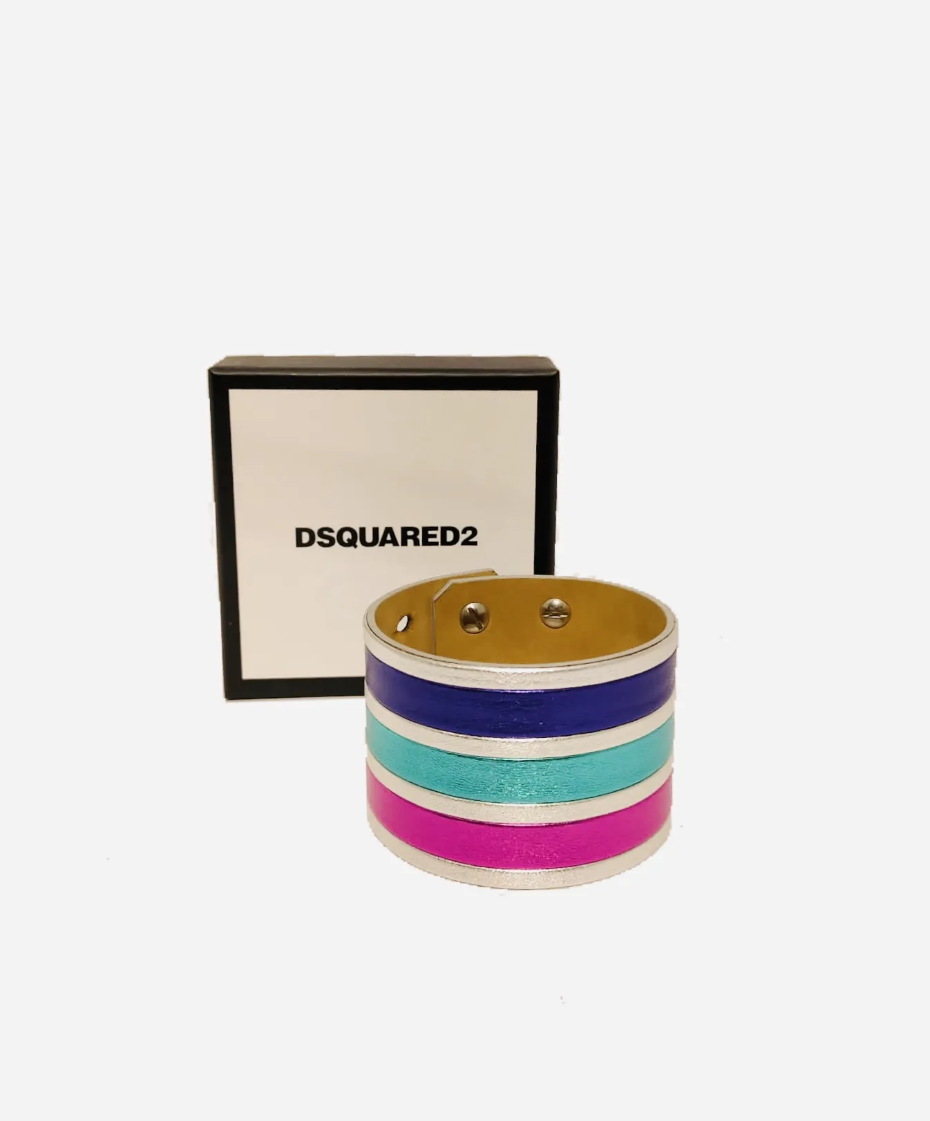 Pulsera de piel Armlet glam de Dsquared2