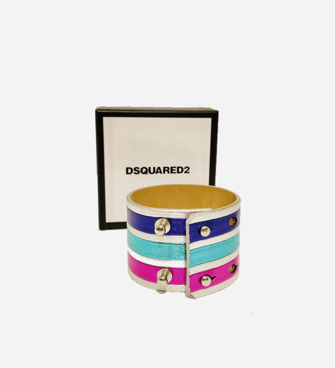 Pulsera de piel Armlet glam de Dsquared2