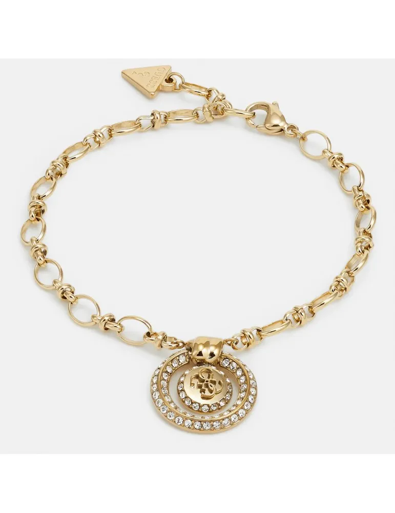 Pulsera Guess Mujer Knot You Acero Dorado