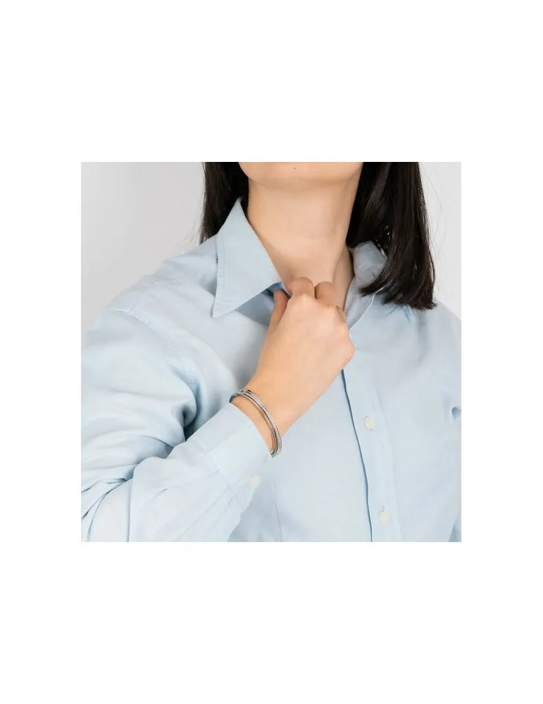 Pulsera Lotus Style Mujer Acero  LS2113