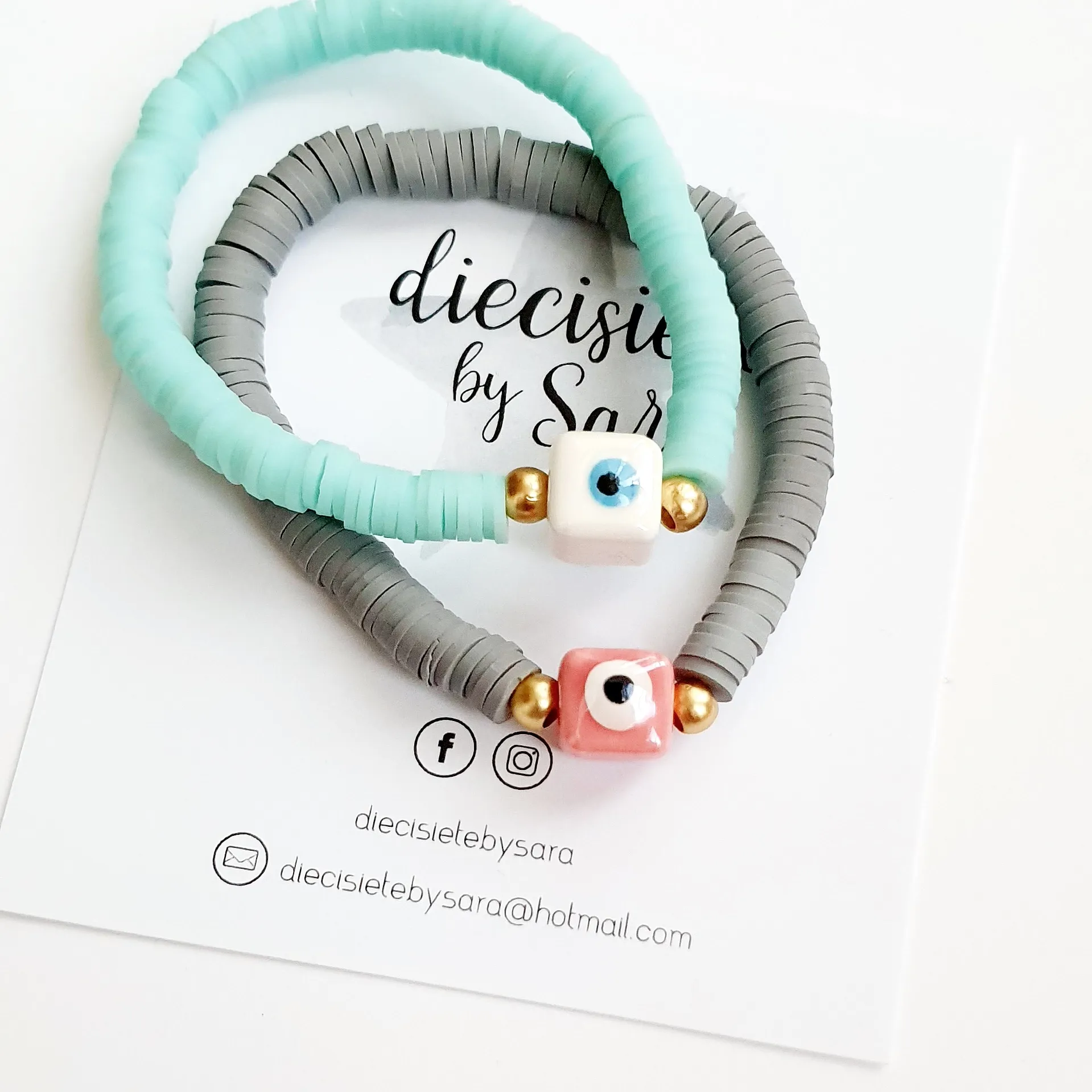 Pulsera Ojo Ceramica