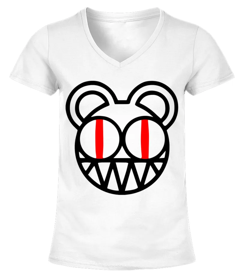Radiohead WT (8) Camiseta cuello pico Mujer