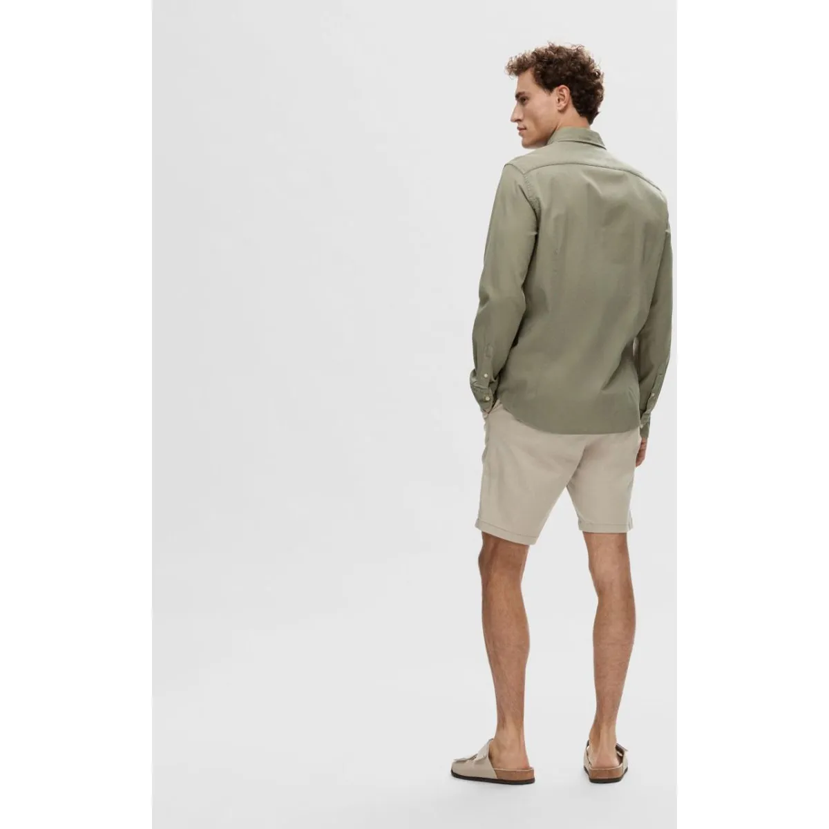 Regbond Regular Fit Overhemd Vetiver