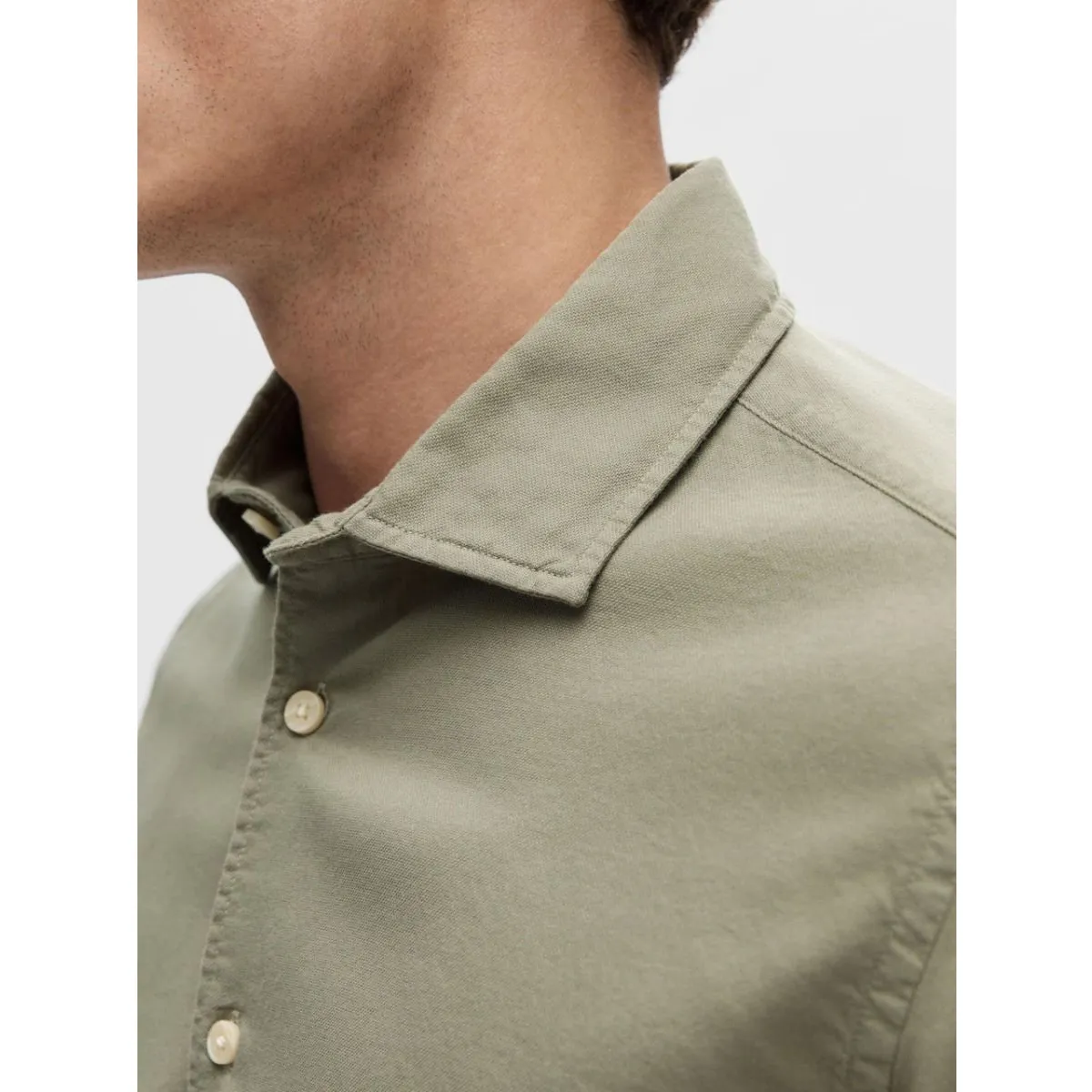 Regbond Regular Fit Overhemd Vetiver