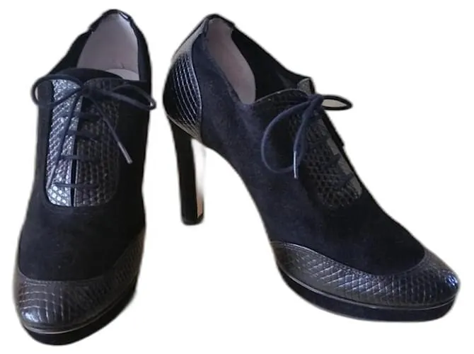 Repetto Botines Negro 