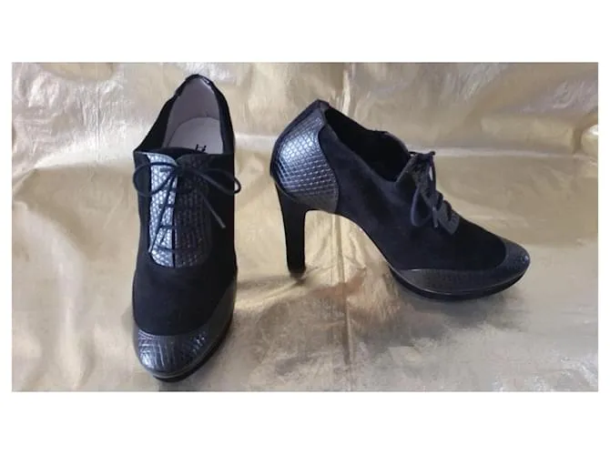 Repetto Botines Negro 