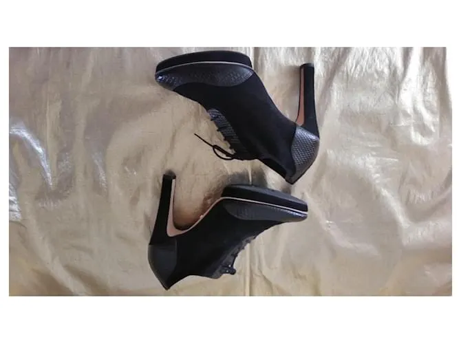 Repetto Botines Negro 