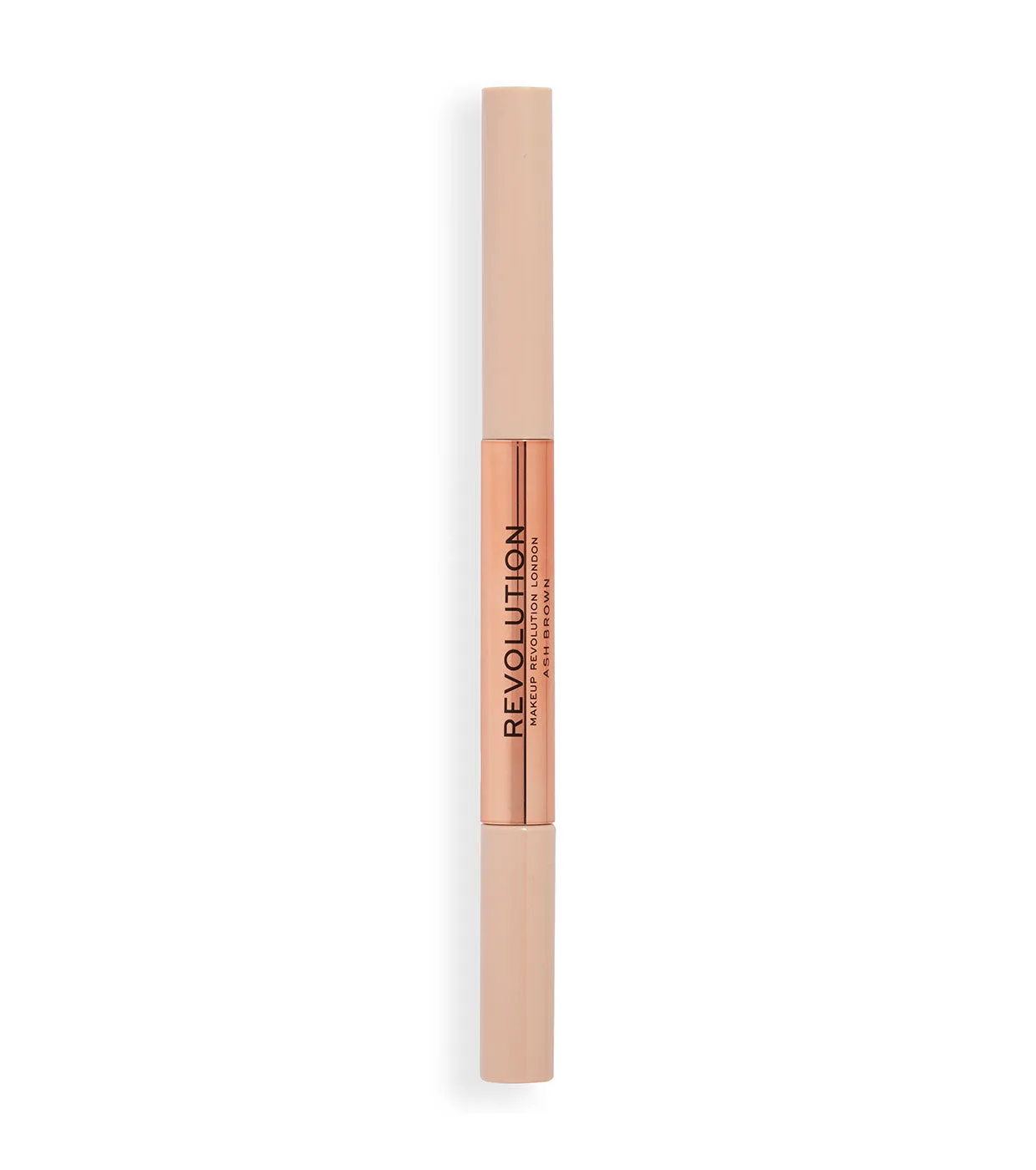 REVOLUTION  LáPIZ DE CEJAS FLUFFY BROW FILTER DUO  DARK BROWN