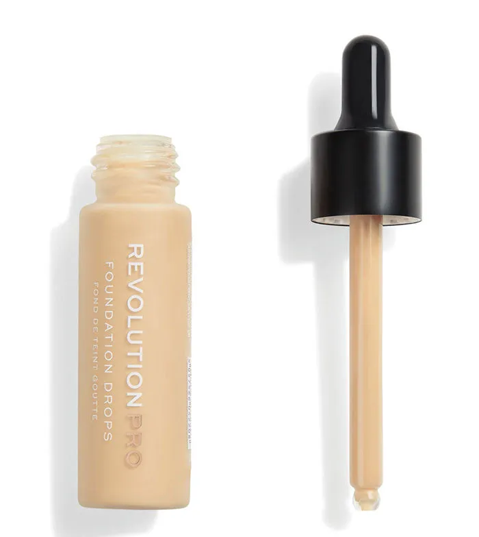 REVOLUTION PRO  BASE DE MAQUILLAJE DROPS  F8.5
