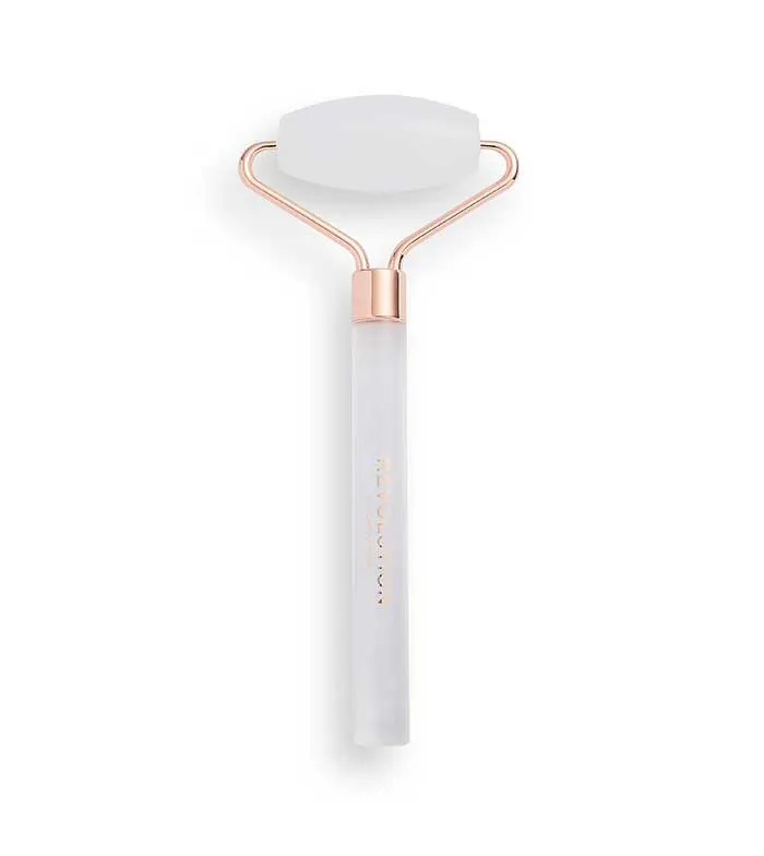 REVOLUTION SKINCARE  RODILLO FACIAL DE CUARZO TRANSPARENTE