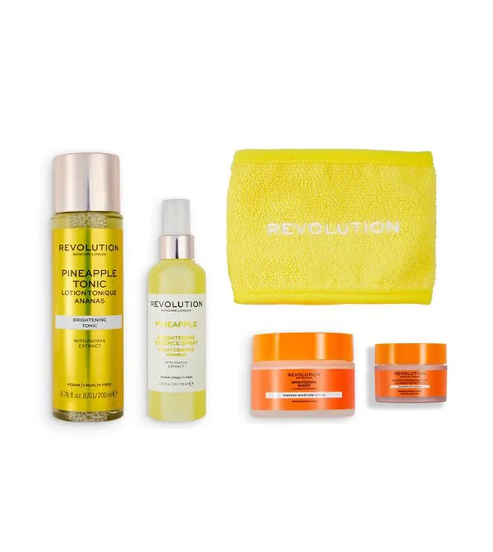 REVOLUTION SKINCARE  SET DE REGALO WINTER GLOW ENERGISE COLLECTION