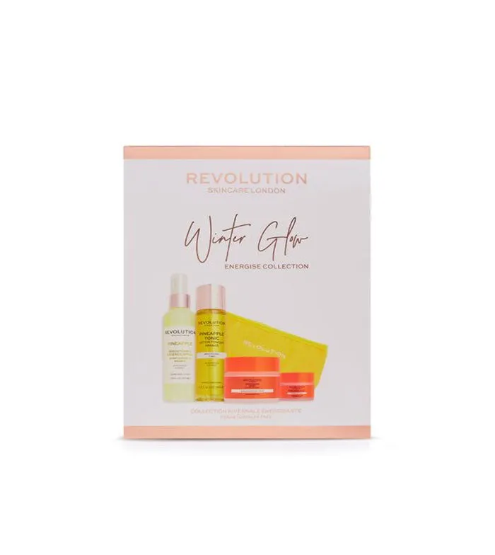 REVOLUTION SKINCARE  SET DE REGALO WINTER GLOW ENERGISE COLLECTION