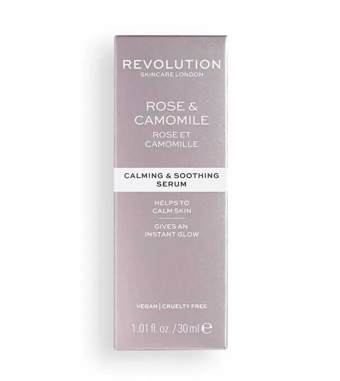 REVOLUTION SKINCARE  SéRUM CALMANTE DE ROSA Y CAMOMILA