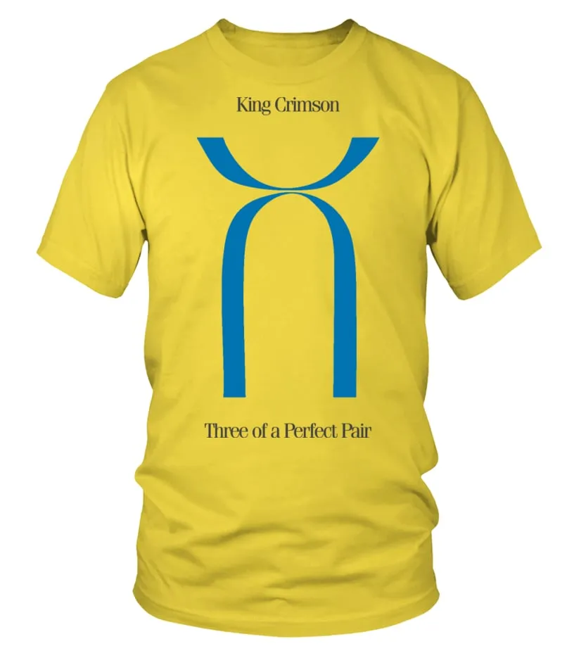 RK80S644YL. KING CRIMSON  THREE OF A PERFECT PAIR CAMISETA CUELLO REDONDO UNISEX