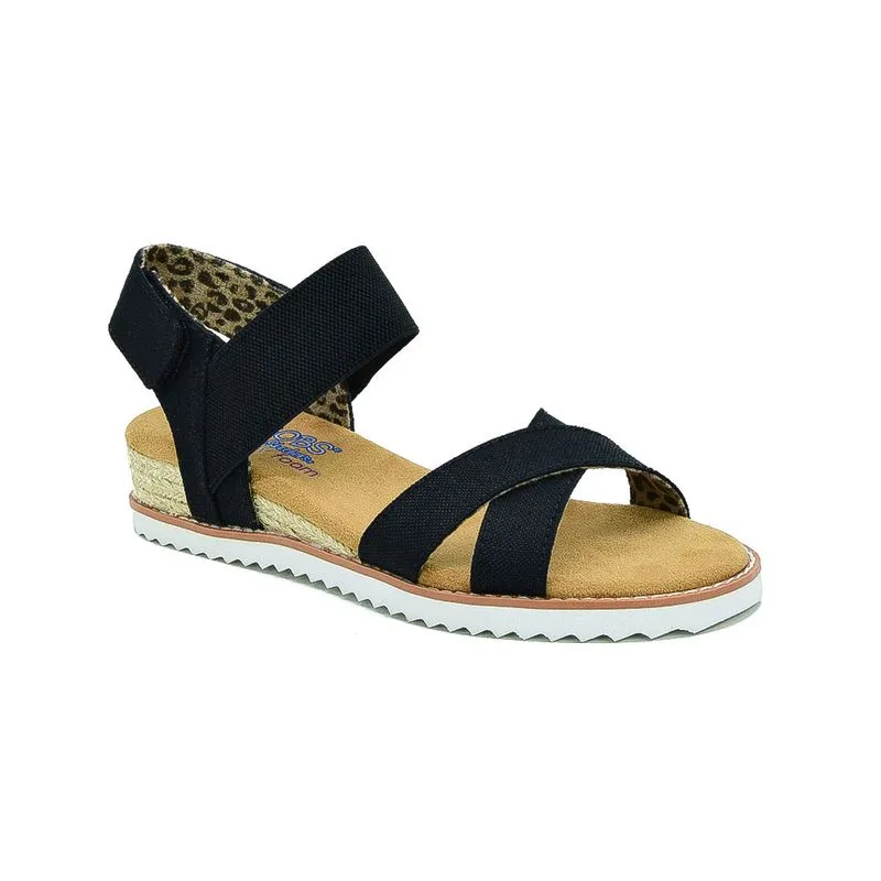 Sandalia Casual Skechers BOBS Desert Kiss Secret Picnic Black