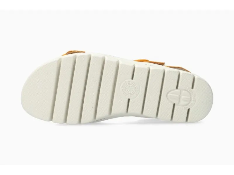 SANDALIA DE CUÑA MOBILS ERGONOMIC CLARA MEPHISTO EN COLOR OCRE O TAUPE