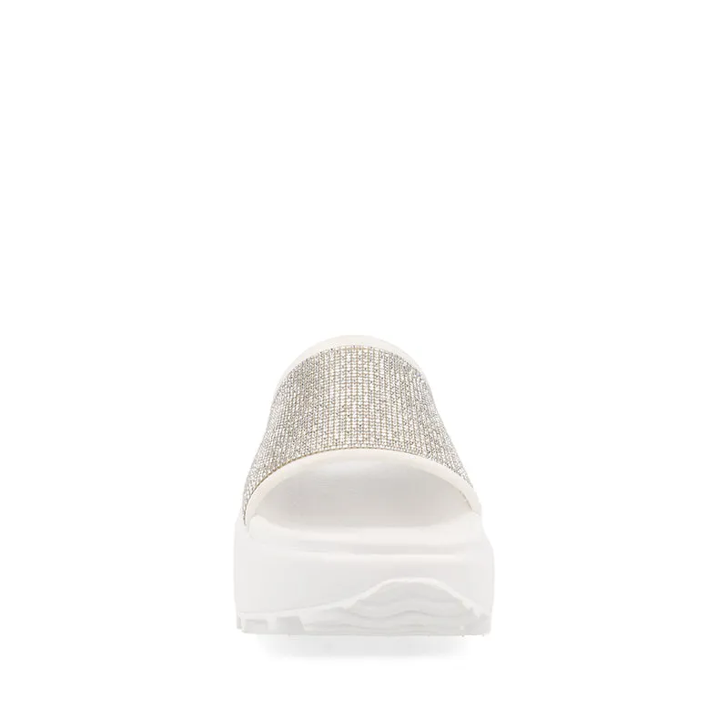 Sandalia De Playa Trender color Plata para Mujer