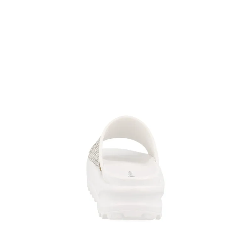 Sandalia De Playa Trender color Plata para Mujer
