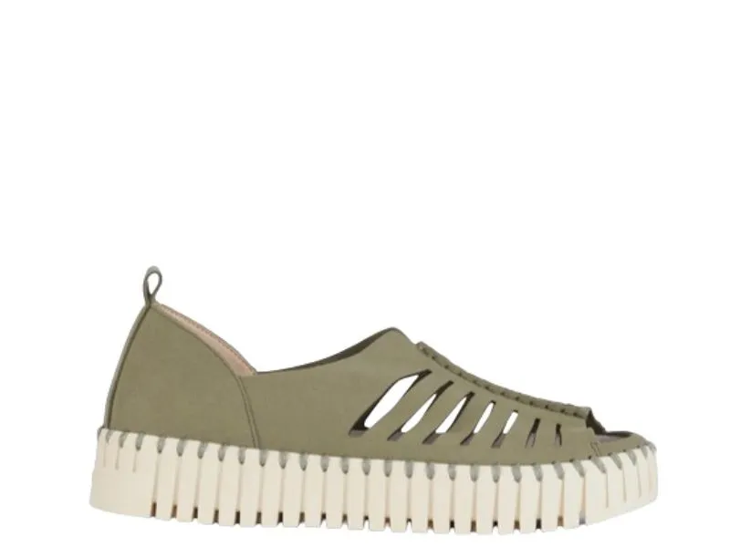 SANDALIA ILSE JACOBSEN TULIP9376 EN COLOR BEIGE O KAKI