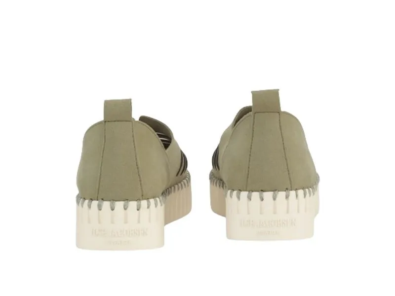 SANDALIA ILSE JACOBSEN TULIP9376 EN COLOR BEIGE O KAKI