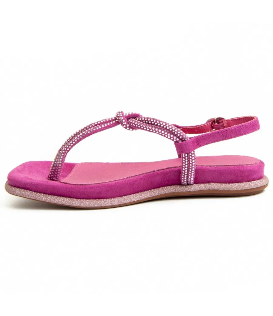 Sandalia Para Mujer.  Montevita  Prins  91709 Fuxia