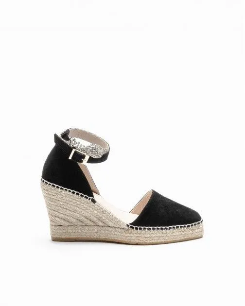 Sandalias con cuña PROF Denis 35 Negro