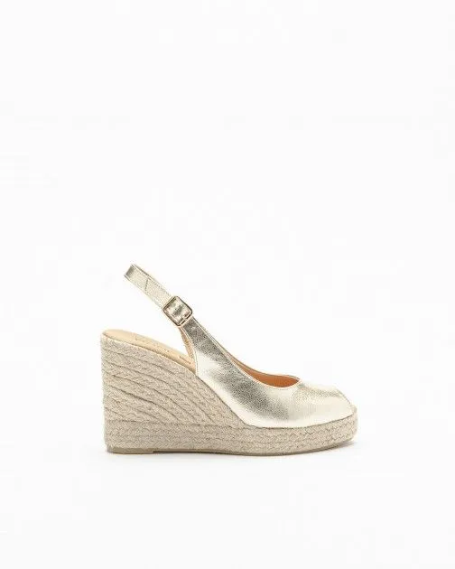 Sandalias con cuña PROF PRO23YU168 Dorado