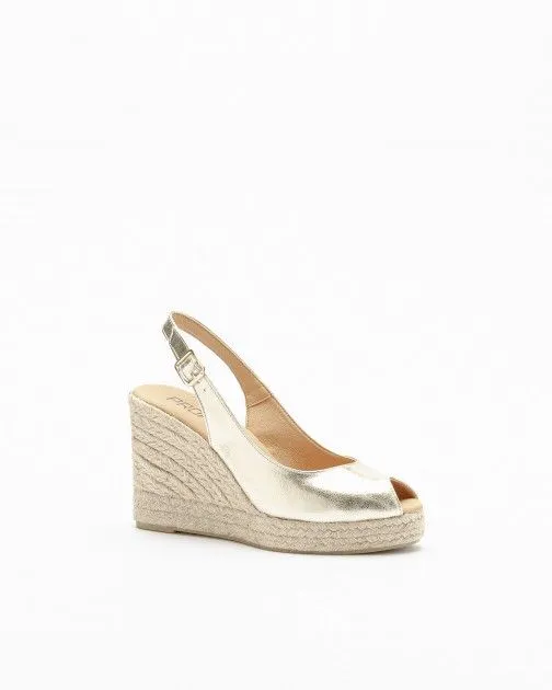 Sandalias con cuña PROF PRO23YU168 Dorado