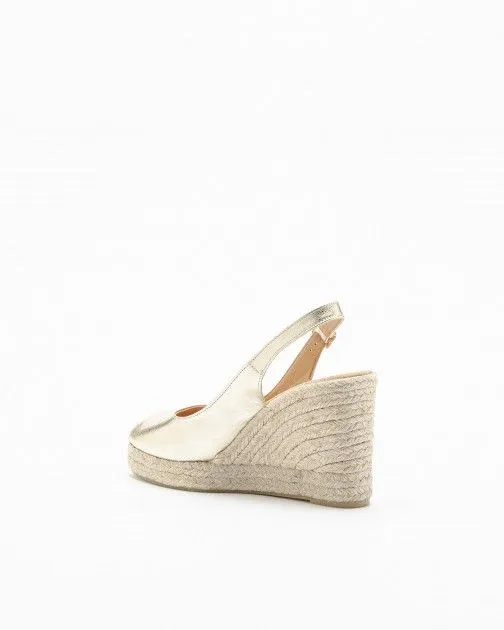 Sandalias con cuña PROF PRO23YU168 Dorado