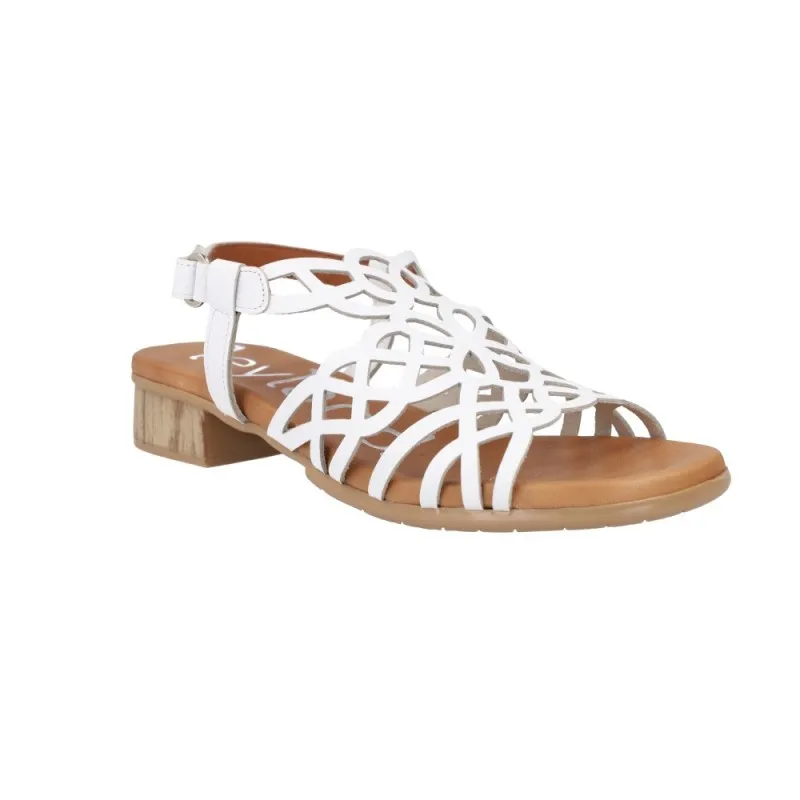 Sandalias con Tacón Suave 5609 para Mujer