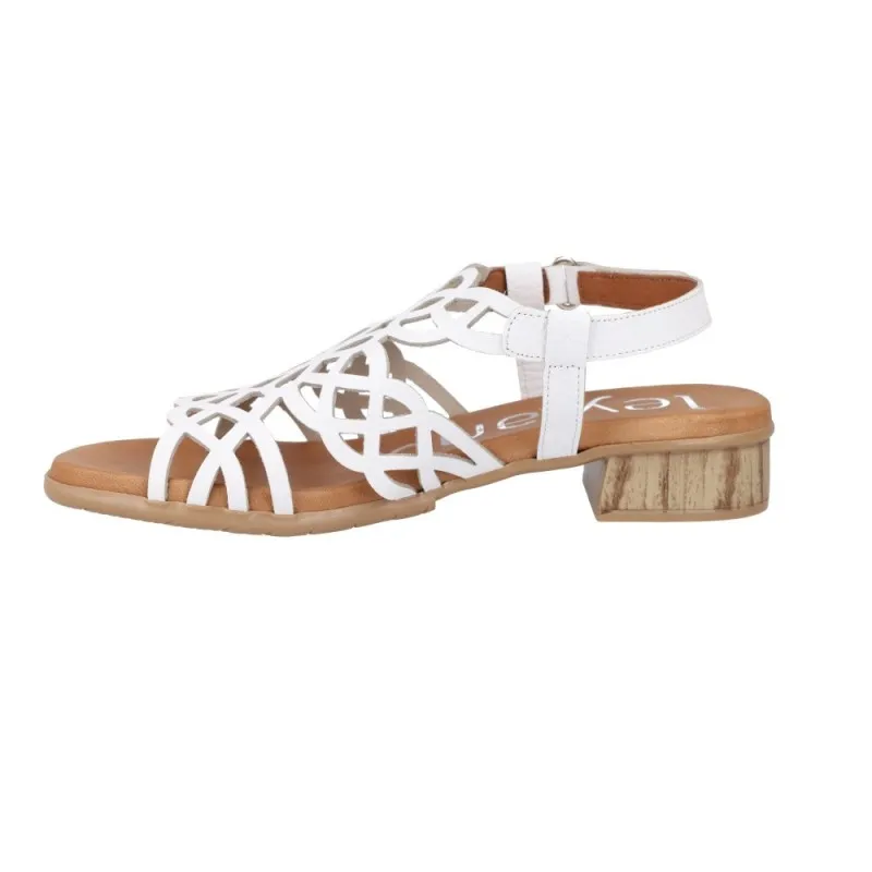 Sandalias con Tacón Suave 5609 para Mujer