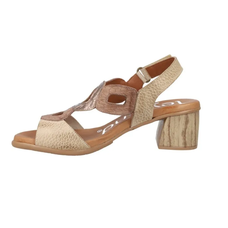 Sandalias con Tacón Suave 5705 para Mujer