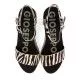 Sandalias cuña Gioseppo con print de cebra y cuña Hardee