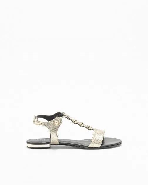 Sandalias planas PROF SHY3 dorado