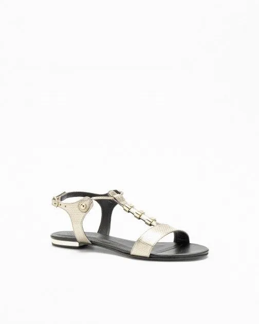 Sandalias planas PROF SHY3 dorado
