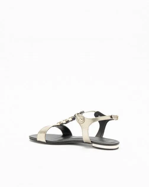Sandalias planas PROF SHY3 dorado