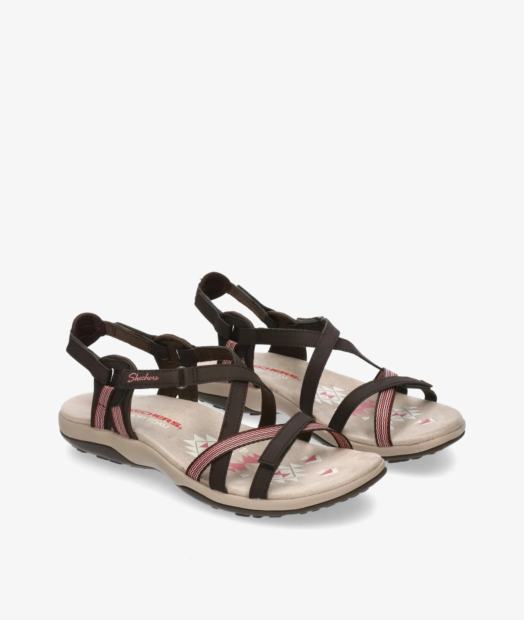 Sandalias Skechers 163115 en marrón