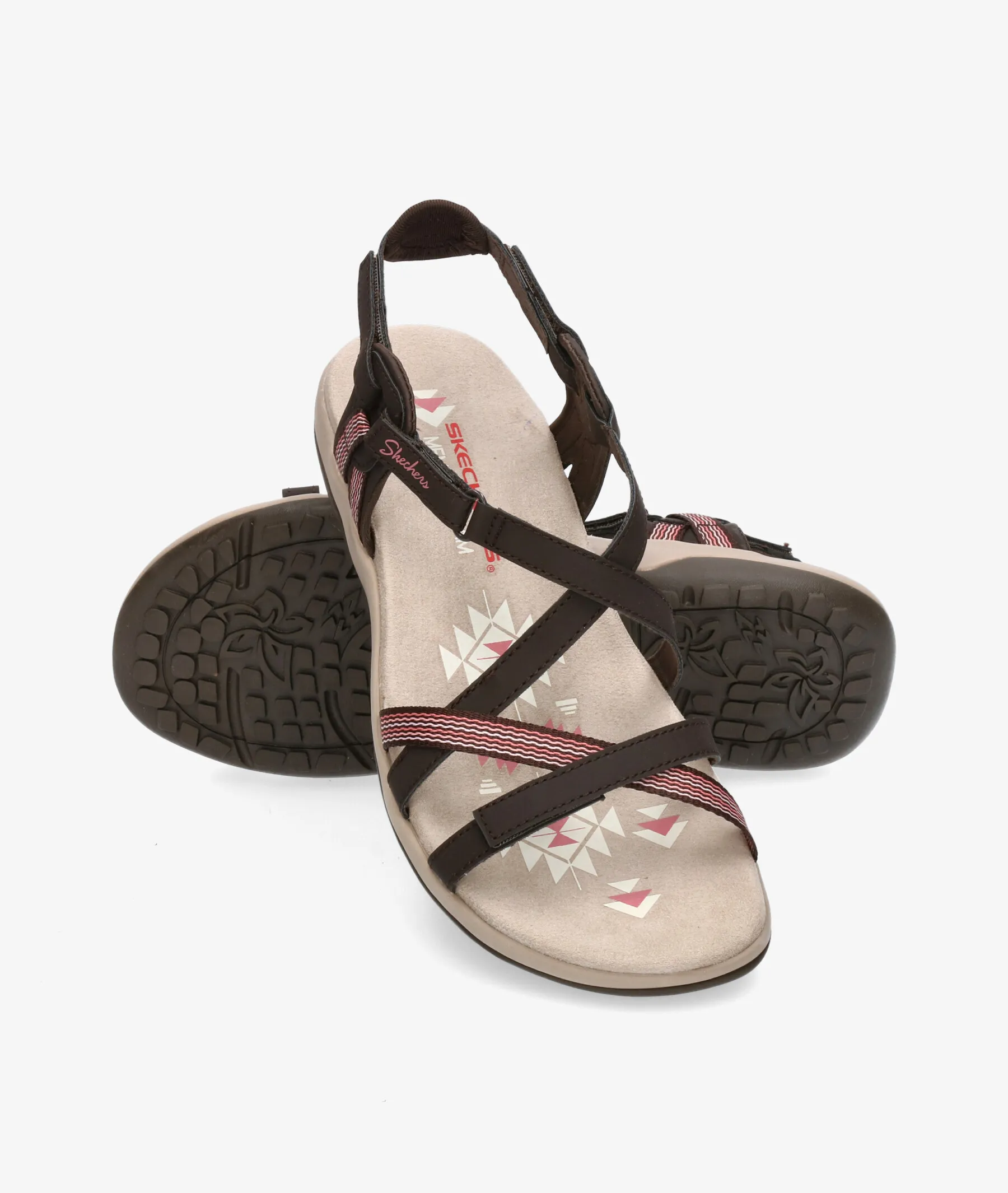 Sandalias Skechers 163115 en marrón