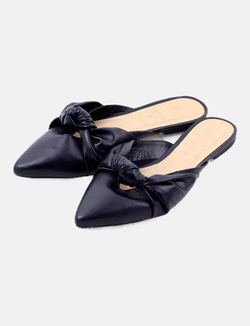 Seaside Mule negro casual